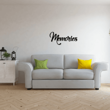 Memories Metal Sign